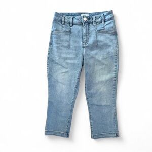 Maurices Light Blue Ankle Jeans